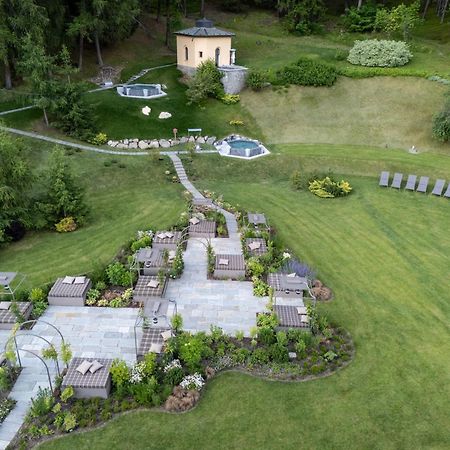 QC Terme Grand Hotel Bagni Nuovi Bormio Esterno foto Aerial view of the spa