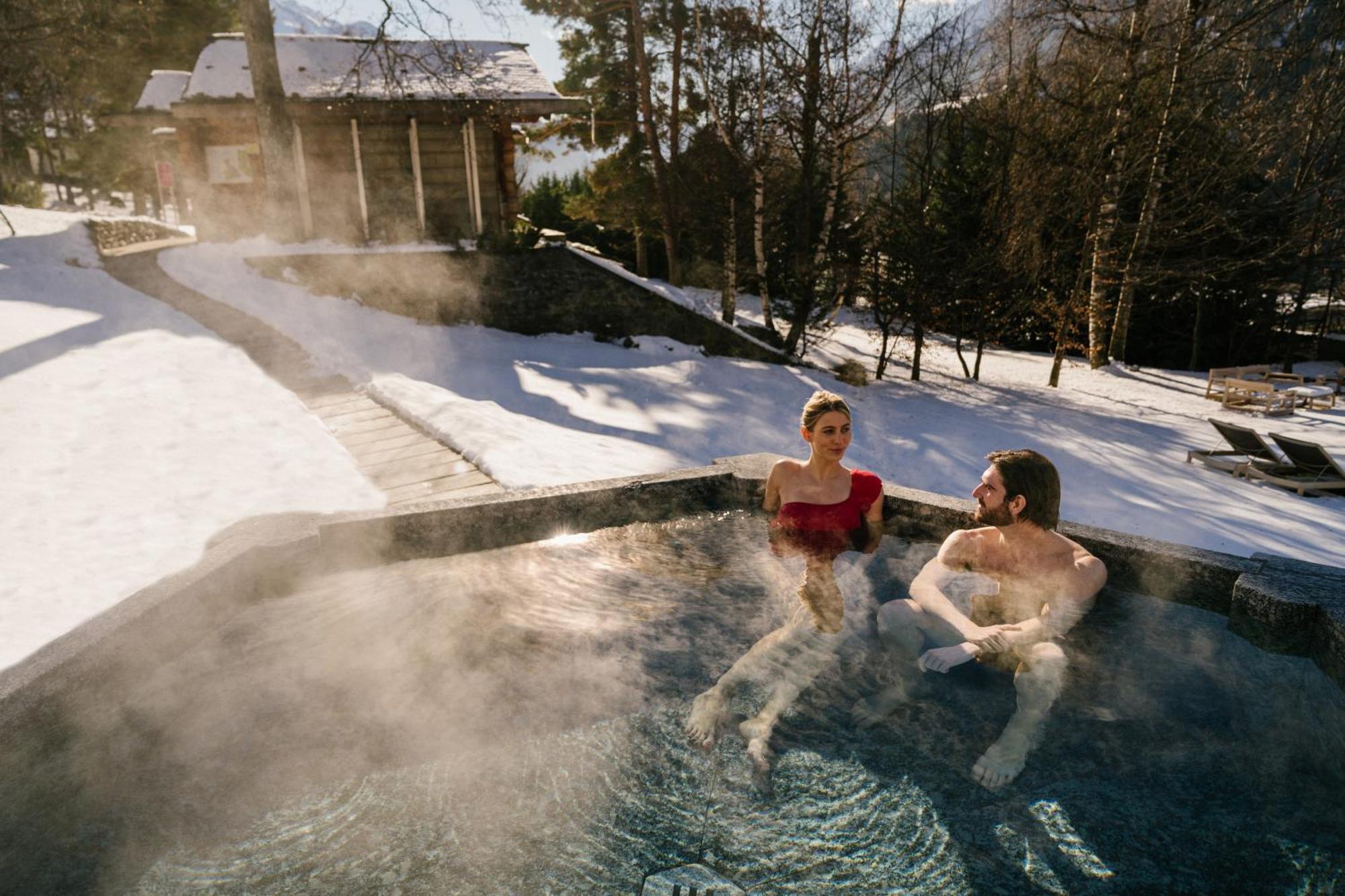 QC Terme Grand Hotel Bagni Nuovi Bormio Esterno foto Thermal baths in Vals